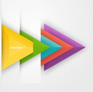 Vector abstract triangles background Object web N7