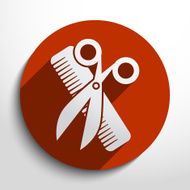 Vector hair salon tools N24