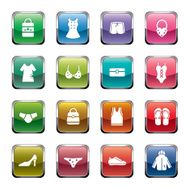 clothing and accessories icons N7