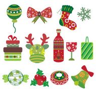 Christmas Element Icons N8