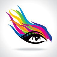 creative fashion eye