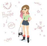 Girl with purse N4