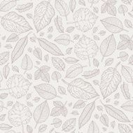 Leaves Seamless vector background N8