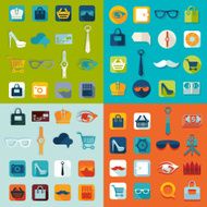 Set of Fashion Icons N104