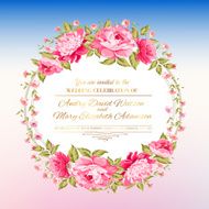 Peony garland