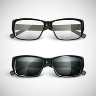 set of sunglasses and eyeglasses N5
