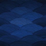 Seamless pattern with abstract waves texture N5