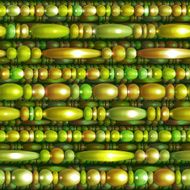 Vector seamless pattern with colored beads N10