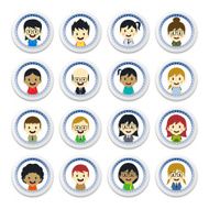 various people cartoon character N2