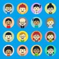 various people cartoon character N3