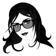 Girl with glasses N4