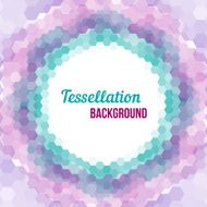 Abstract tessellation background N2