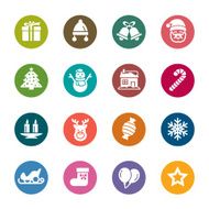 Christmas Element Color Icons N4