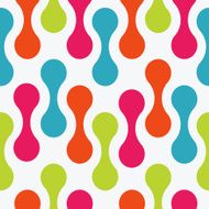 Seamless retro geometric pattern N3