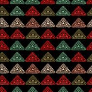 Abstract ethnic seamless pattern N17