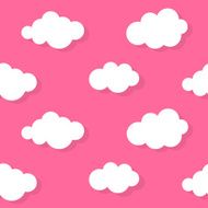 Abstract Cloud Background Vector Illustration N7