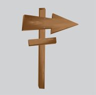 wooden label N7
