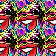 Seamless lips