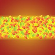 Autumn abstract background with leaf N16