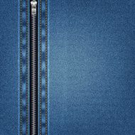 Denim background with zipper N3