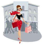 Shopping Lady N8