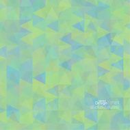 Abstract background of triangles different colors