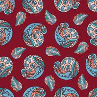 Ethnic seamless pattern N52