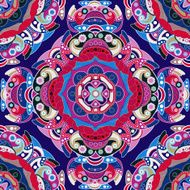 Colorful ethnic seamless pattern N2
