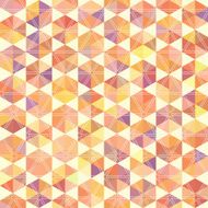 Retro pattern of geometric shapes N33