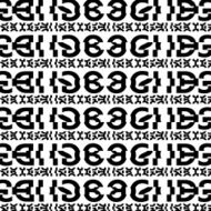 abstract black and white pattern background N15