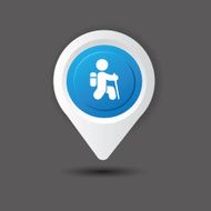 Travel sign vector