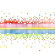 abstract colorful check pattern background N8