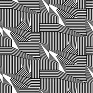 Op art crossing stripes (Seamless optical pattern n&deg; 1)