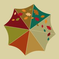 Umbrella autumn N4