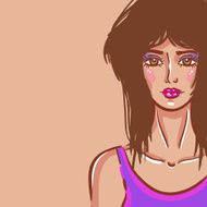 Sexy fashion girl N31