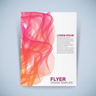 Abstract vector modern flyer N3