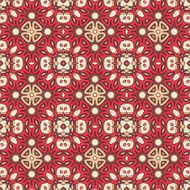 Seamless ornate geometric pattern N3