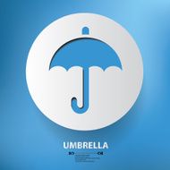 Umbrella symbol vector N2