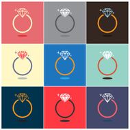 Diamond Ring Symbol N5