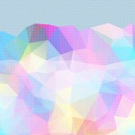 Colorful mosaic banner N31