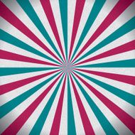 Retro revival radial background