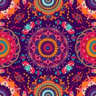 Floral seamless pattern Vecor background N7