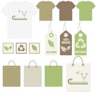Recycle theme apparel and accessories