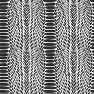 Snake skin texture Seamless pattern black on white background