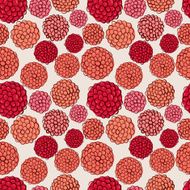 Flowers seamless background floral pattern hand drawn