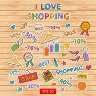 I love shopping set