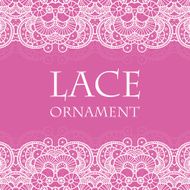 Vector lace ornament background N23