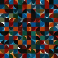 seamless retro pattern N19