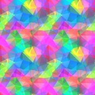 Colorful mosaic banner N32