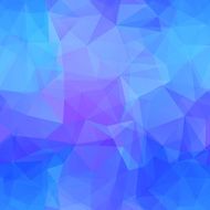 Blue seamless triangle pattern N4